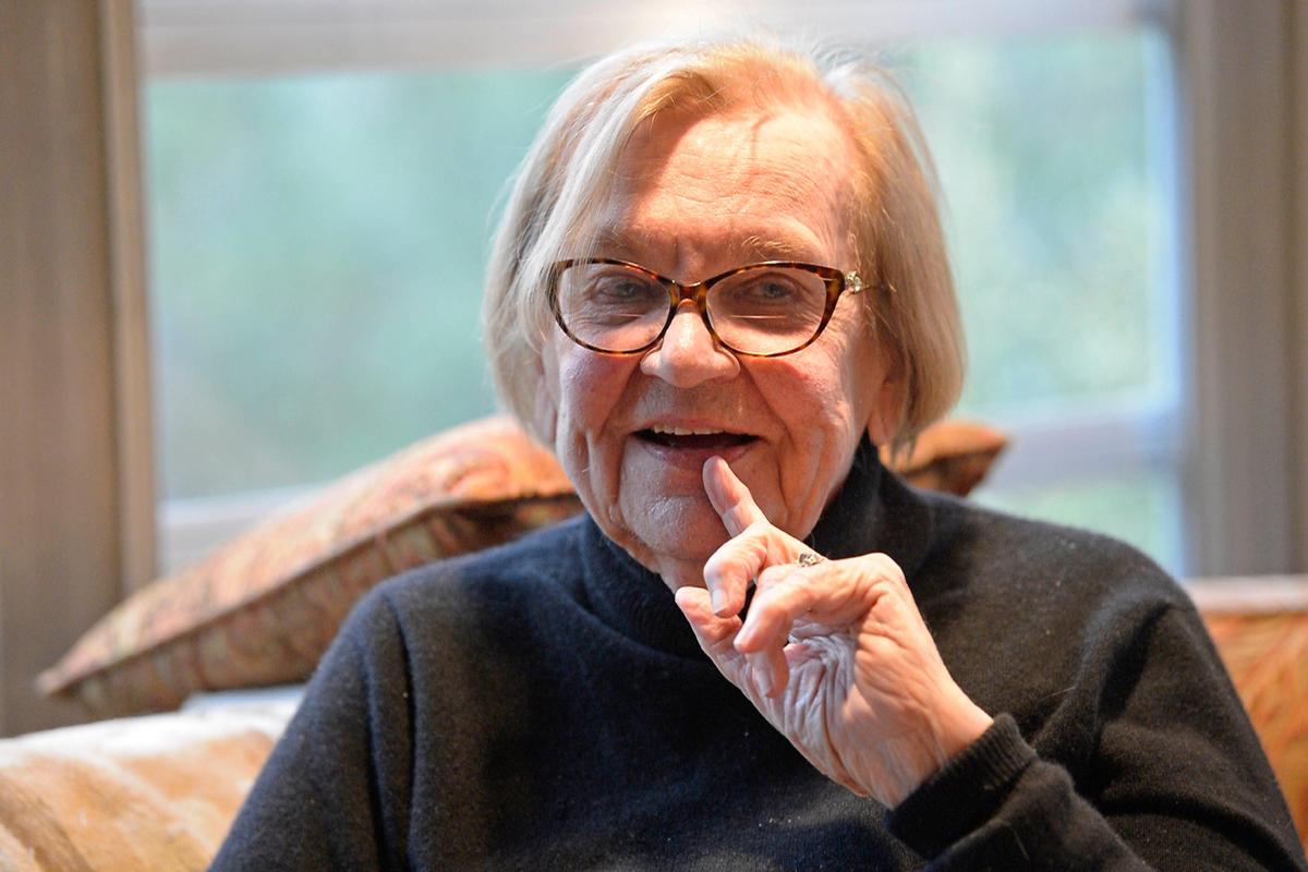 Dzidra Reimanis, a 92-year-old piano teachers, thinks about her career as she talks during a interview on Thursday, February 6, 2020. Reimanis has been teaching piano in Charlotte for more than 50 years