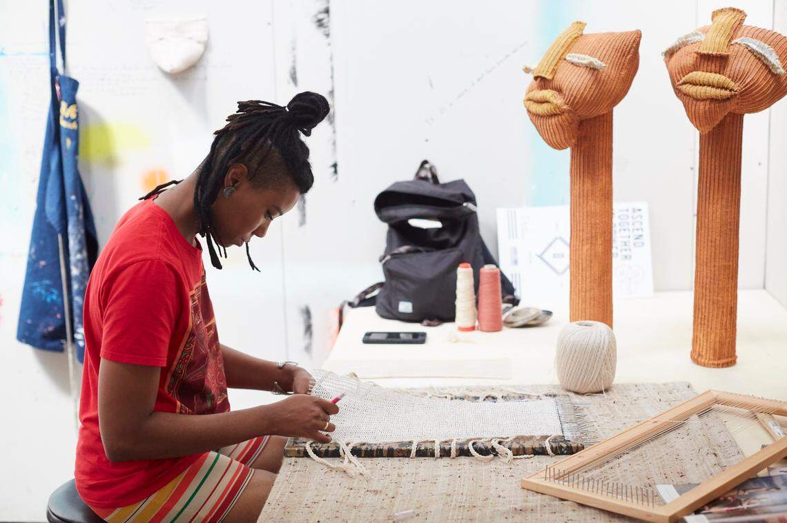 Llucy Llong is an artist in residence at Goodyear Arts.