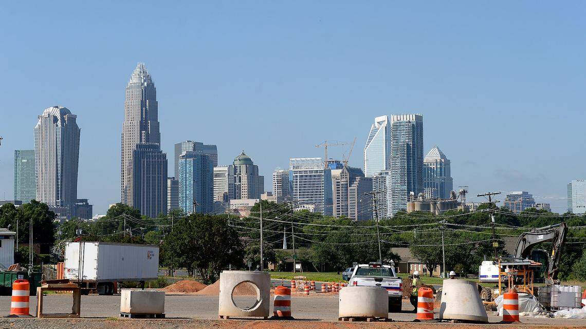 Where does census rank Charlotte, Raleigh and Durham on list of large cities?