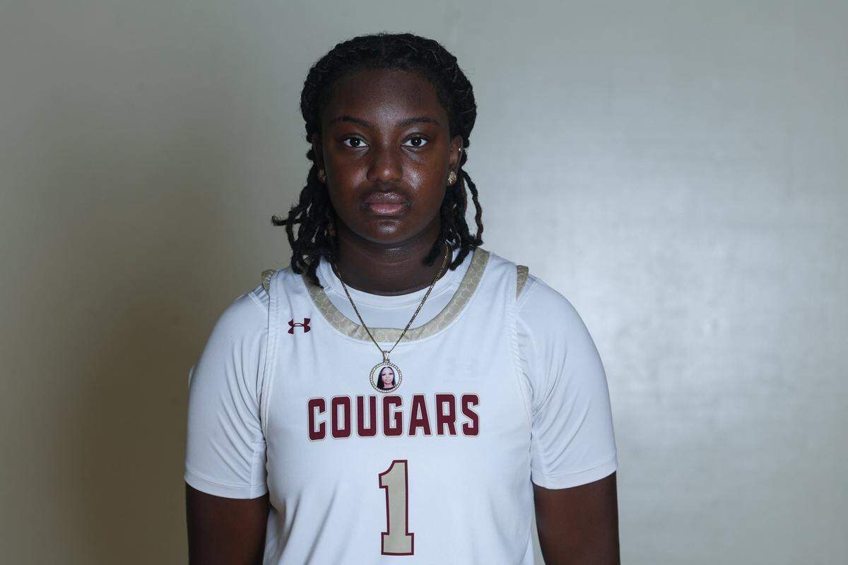 Jakaila Gaskin is a forward for Cannon School's girls basketball team.