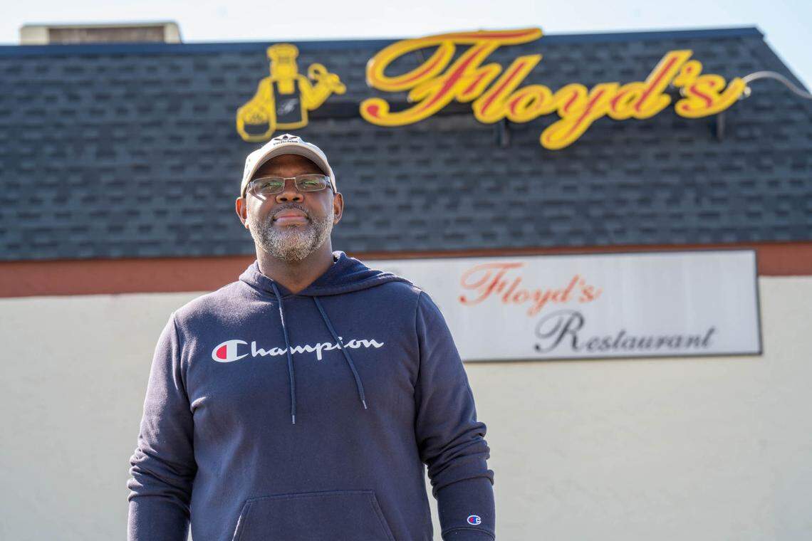 Tyrone Floyd, owner of Floyd’s Restaurant.