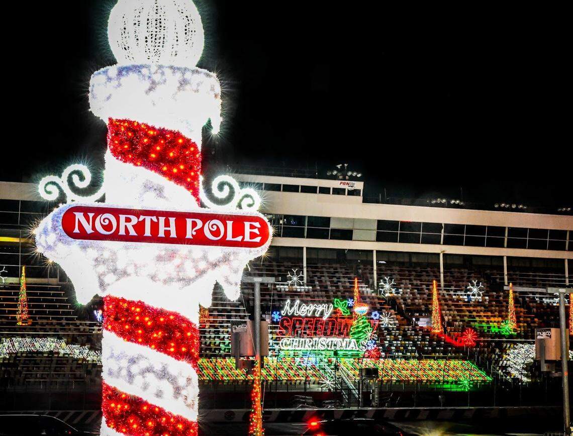 Speedway Christmas has more than five million lights at its annual holiday display. 