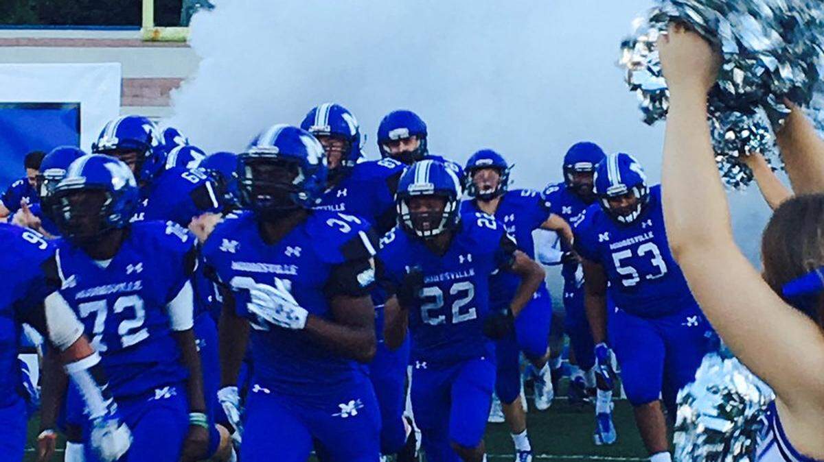 Mooresville High’s football team is one of two new teams joining the Observer’s Sweet 16 poll this week.