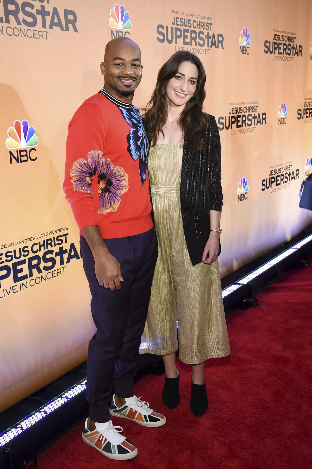 Brandon Victor Dixon will play Judas and Sara Bareilles will play Mary Magdalene in NBC's "Jesus Christ Superstar Live in Concert" on Sunday night.