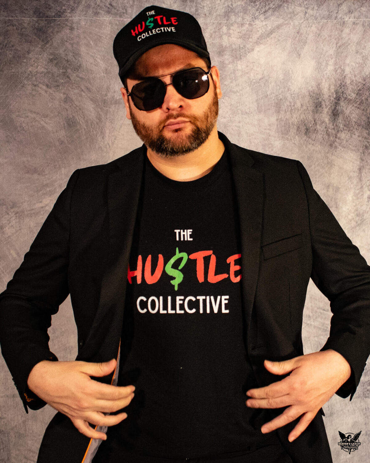 Local stand-up comedian James R. Hustle.