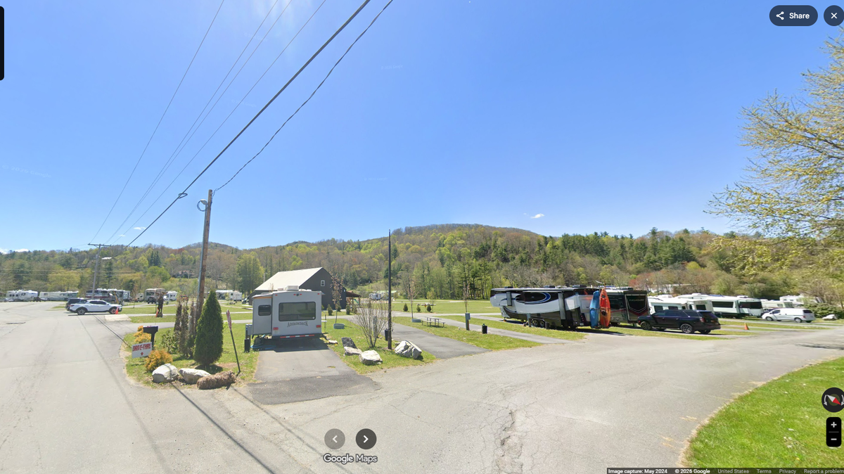 The arrest happened Wednesday after someone called 911 to report “a wanted person” at Big Mike’s Creekside RV Resort in Newland, N.C., the Avery County Sheriff’s Office said.