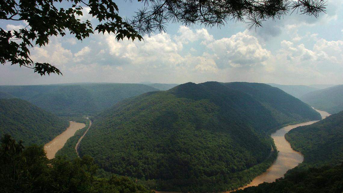 A man is accused of helping to fake his wife’s death in the Grandview area of West Virginia. (AP Photo/Jon C. Hancock)