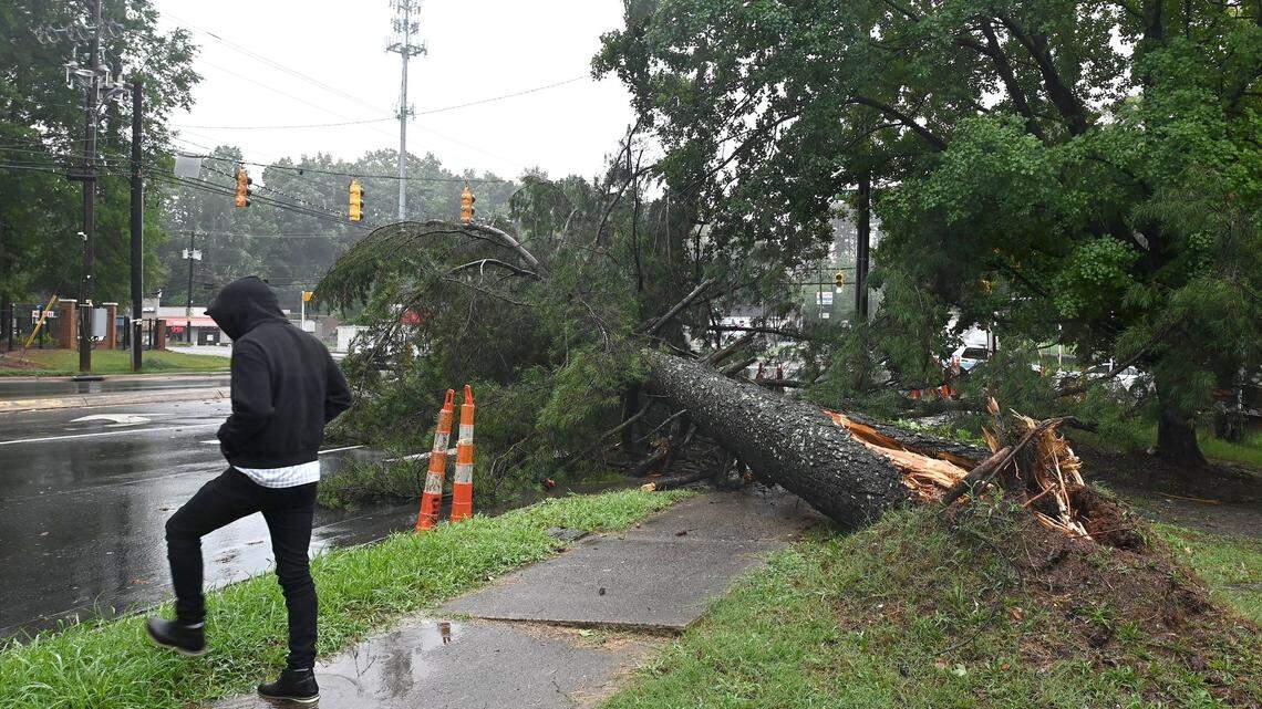 See where Tropical Storm Debby knocked out power in and near Mecklenburg County