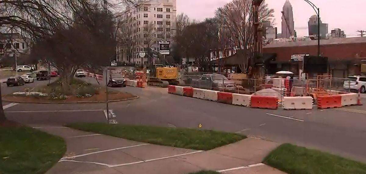 Crews reopened Morehead Street on Thursday after a project hurt commute times and effectively cut off Dilworth businesses near the busy McDowell Street intersection for nearly a year and a half.