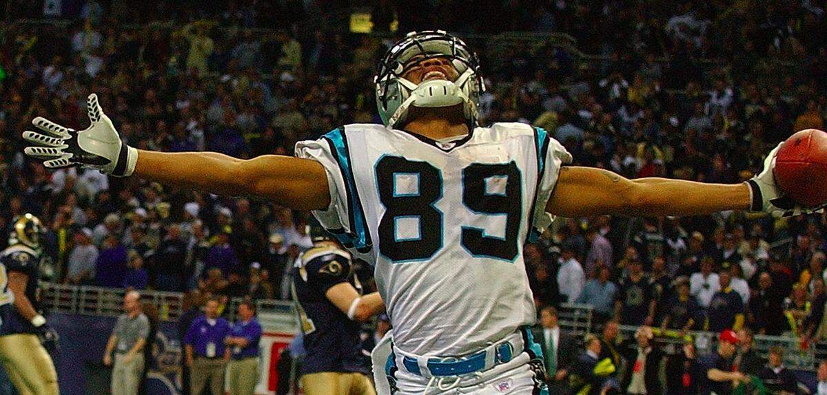 Former Carolina Panthers receiver Steve Smith scored the game-winning, walk-off touchdown against the St. Louis Rams on Jan. 10, 2004. The play was called "X-Clown", and it lives on as perhaps the best Panthers play of all time.
