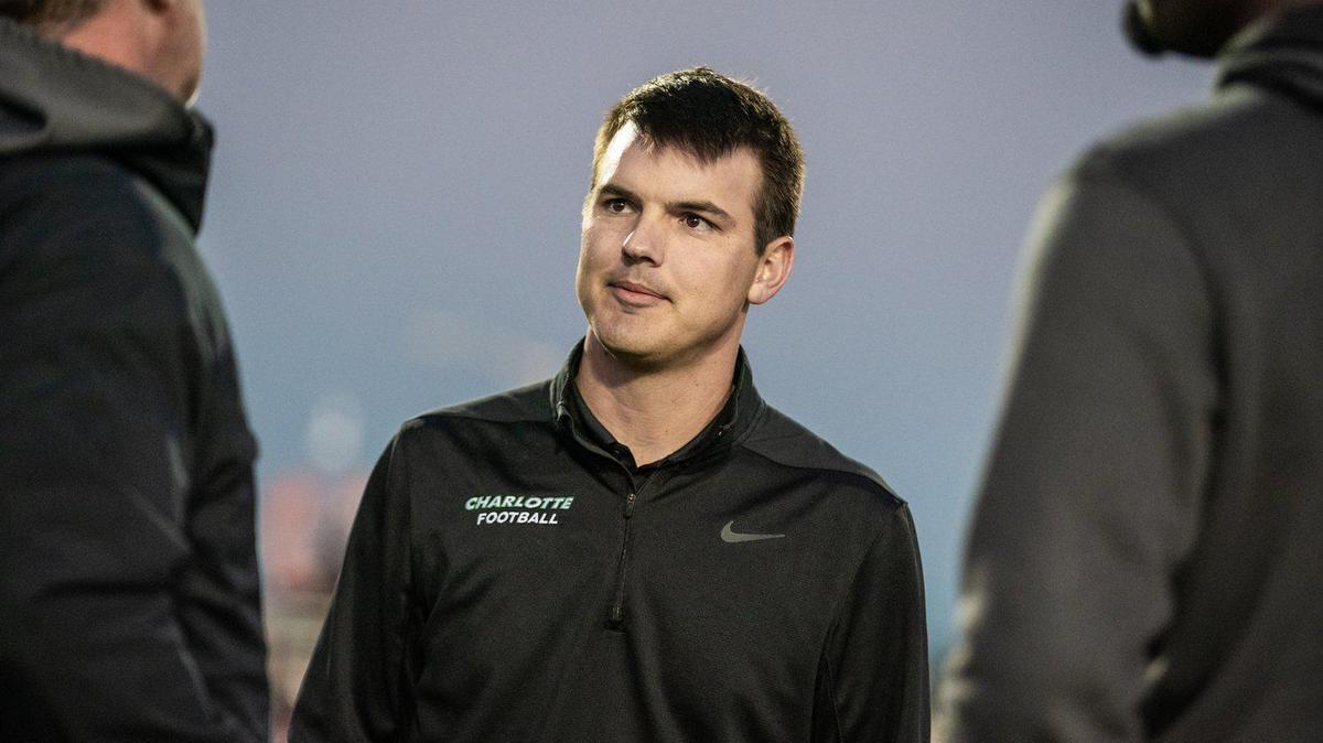 Charlotte 49ers head football coach Will Healy has led his team to four straight wins entering Saturday’s game at Old Dominion.