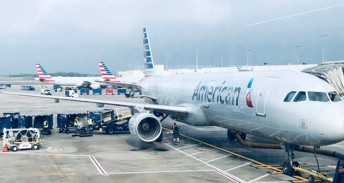 American Airlines canceled 28 flights leaving Charlotte Douglas International Airport Monday after wind, staffing shortages cause nationwide disruptions.