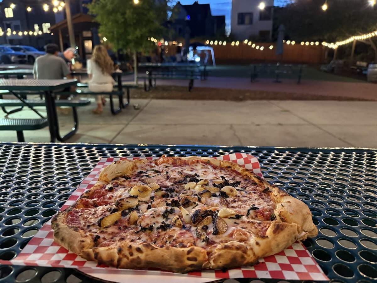 The Exchange Pizza Depot at NoDa Brewing Co. serves pizza, pretzels, salads and desserts at the North Charlotte brewery.