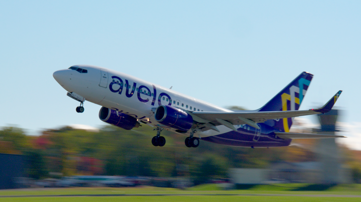 Avelo Airlines is cutting routes at Concord–Padgett Regional Airport due low passenger demand and consolidation plans.