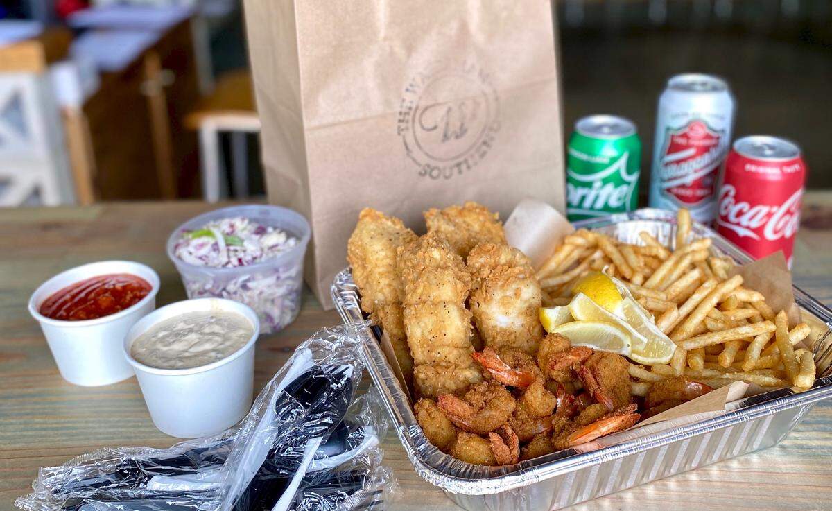 The Waterman is offering new family meals that feed 4-5 for $35.