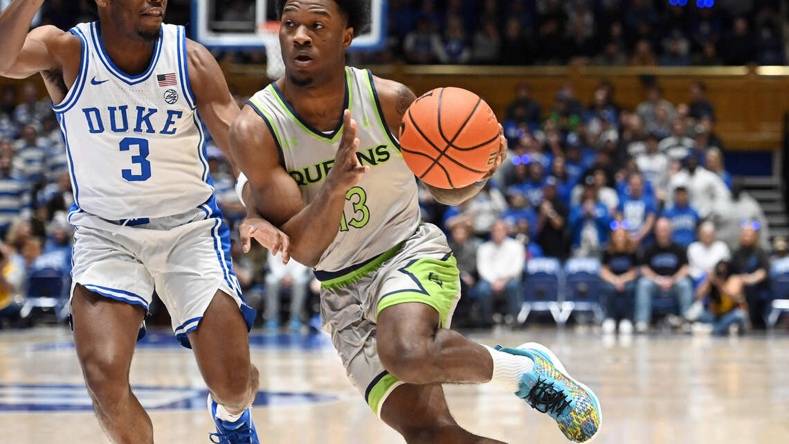 ‘Dreams of atmospheres like this’: Queens University plays at sold-out Cameron Indoor