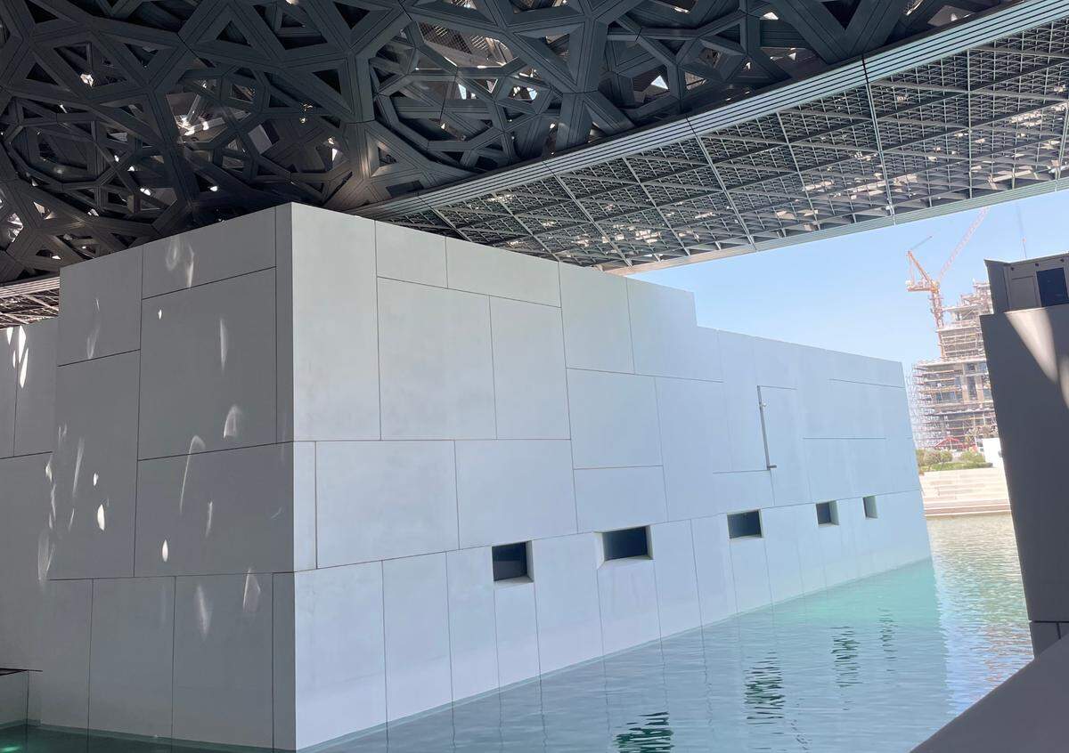 The Louvre Abu Dhabi.