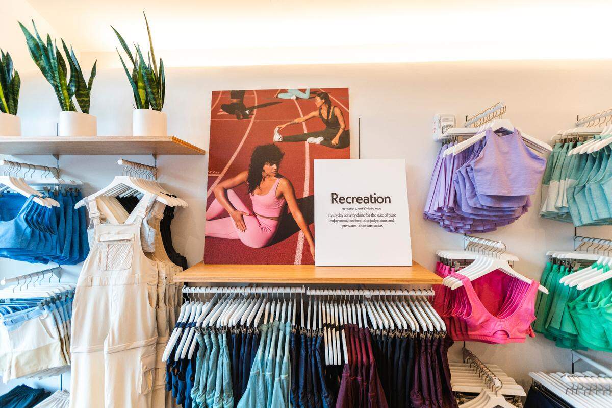 Outdoor Voices made its North Carolina debut with a store open in Charlotte’s South End near the rail trail.