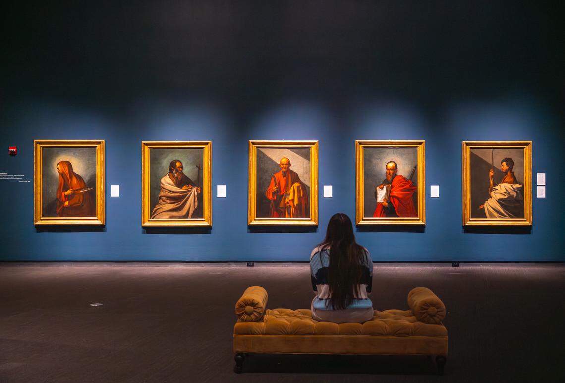“Caravaggio | Revolution: Baroque Masterpieces from the Roberto Longhi Foundation” opens April 26 with 30 paintings at Mint Museum Uptown in Charlotte. Shown, the only other U.S. city with the exhibition Museum of Fine Arts, St. Petersburg, Florida.