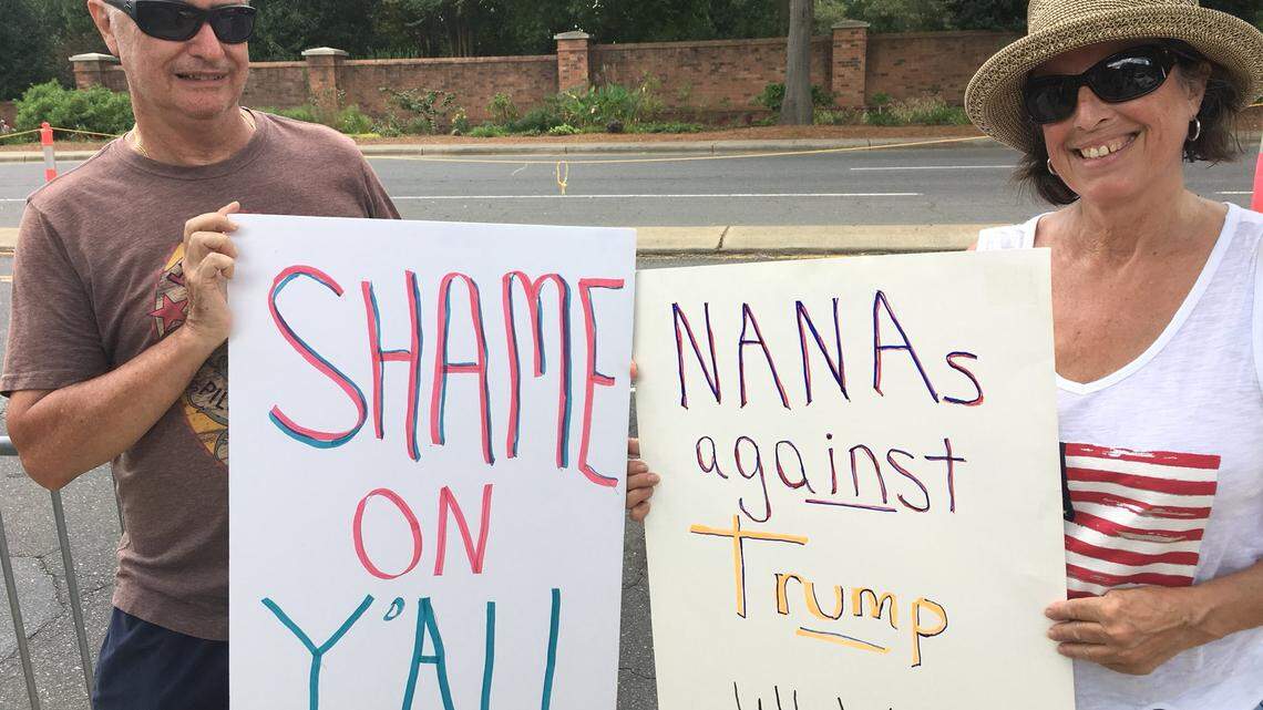 Trump mixed politics and policy during a visit to Charlotte, ‘a very special place’