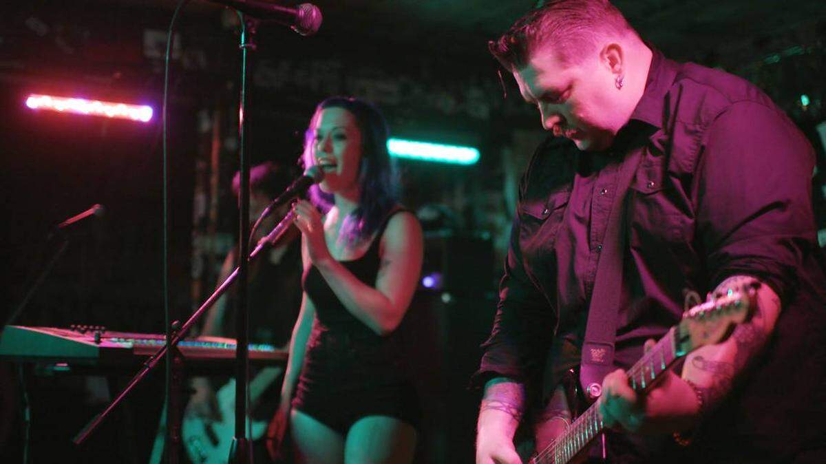 Jonathan Hughes was working on song for a BitterHearts video — the band he and his wife, Stephanie, lead together — when he suffered a stroke in August 2019.