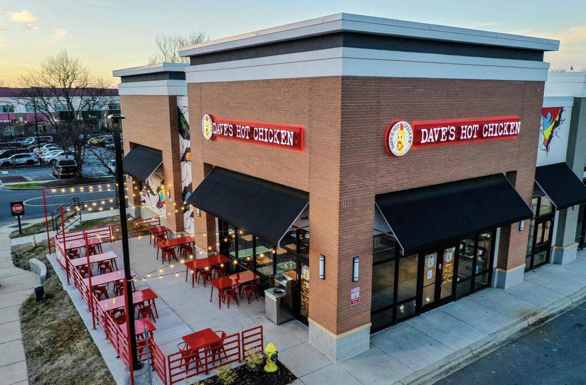 Dave’s Hot Chicken at 8932 J.M. Keynes Drive in University City in Charlotte.