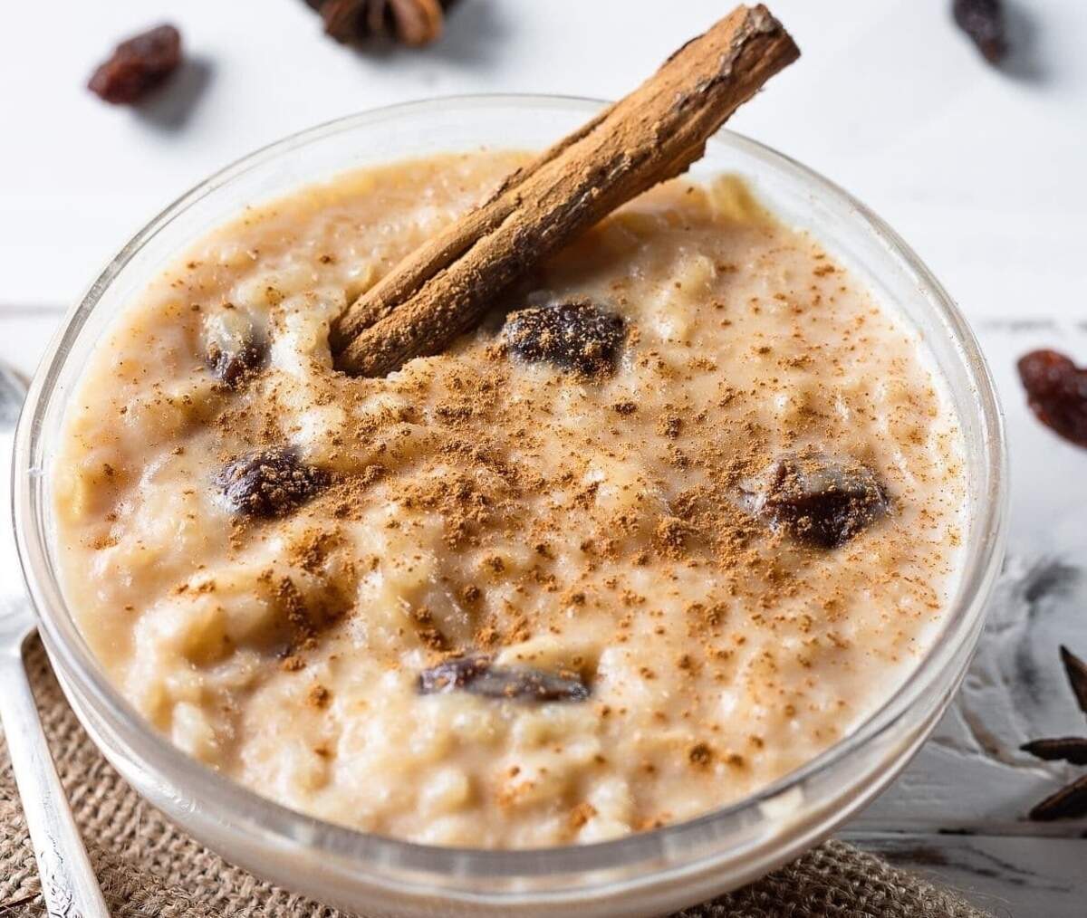 Chef Jani Espinosa’s vegan Arroz Con Dulce.