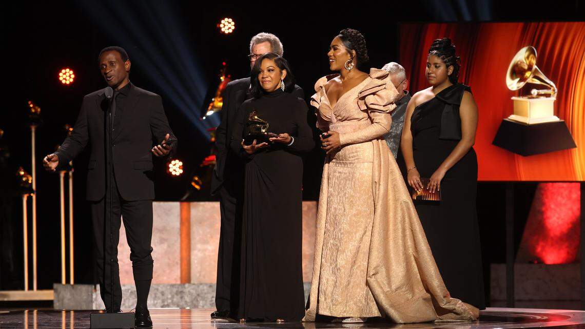 ‘Never going to get out.’ Inside Charlotte maestro’s snow trek to the Grammys in LA