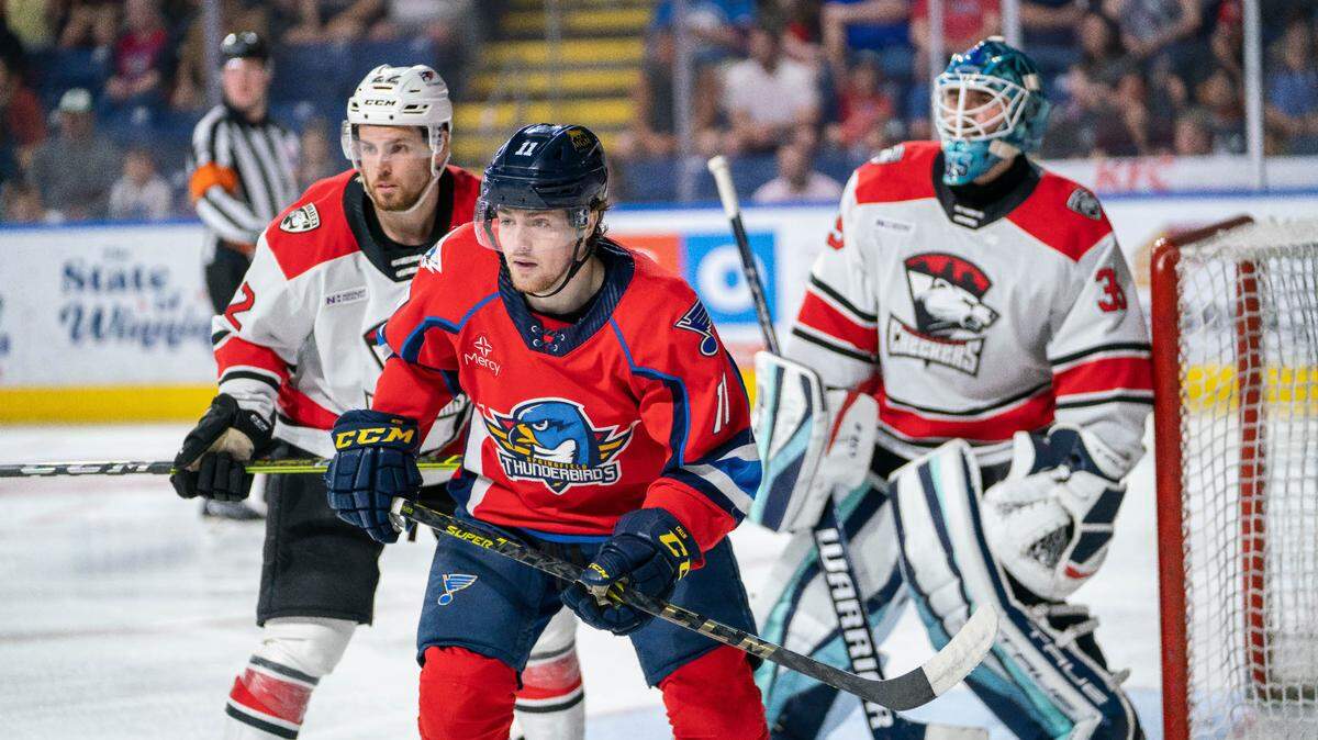 The Checkers return to Charlotte on Saturday with their AHL season on the line in Game 3 of their Calder Cup playoff series against the Springfield Thunderbirds.