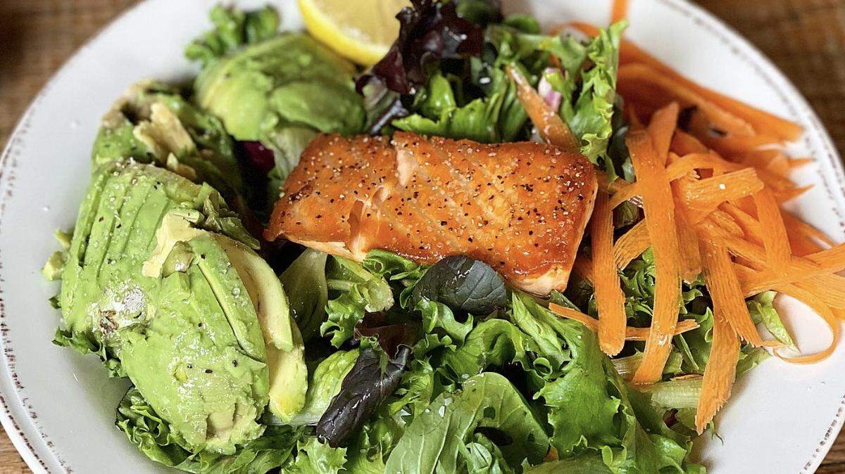 The AIP (autoimmune protocol) Salad ($12) off Crepe Cellar’s special diet menu can be customized with avocado ($2) and protein such as chicken ($4), salmon ($8) or scallops ($4 each).