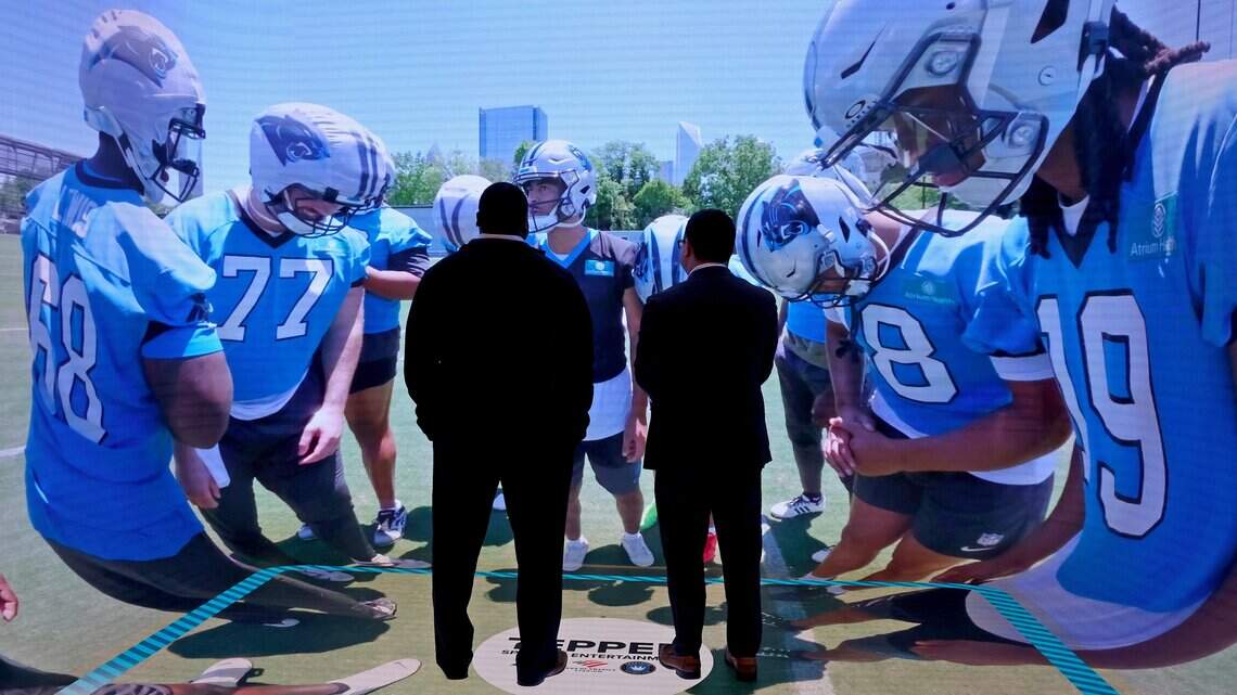 PHOTOS: Roger Goodell, David Tepper and stadium renovations