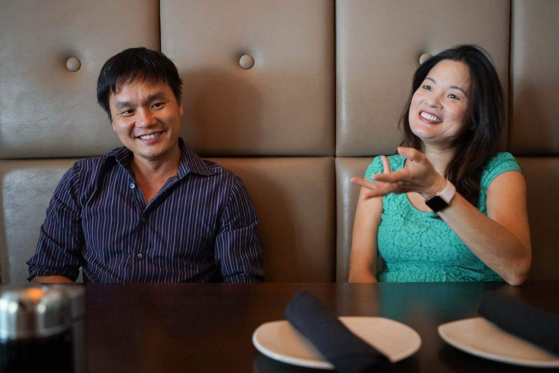 Chi Zhang and Jenny Luong.