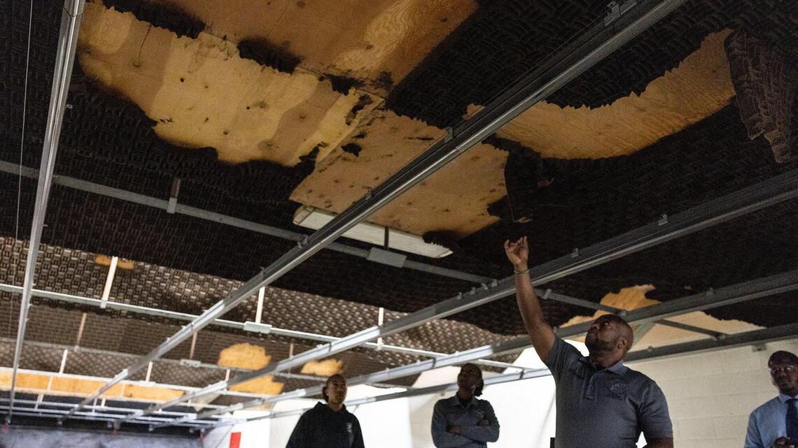 Leaky roof. Exposed wires. Mecklenburg sheriff says county training academy unsafe