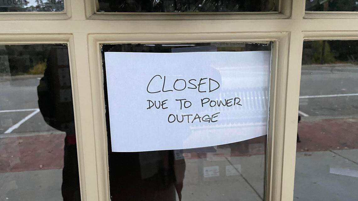 Most businesses in the heart of Southern Pines, N.C. were closed after an attack on electrical substations left tens of thousands of homes and businesses without power.
