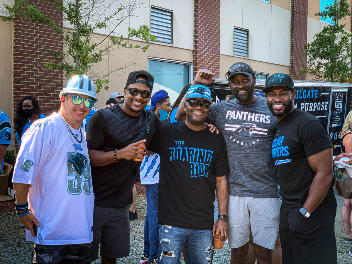 Roaring Riot meets at 628 W. Morehead Street to tailgate before Panthers games.