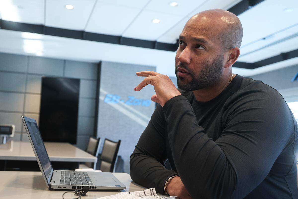 Jared Kirksey was promoted from a national scout to assistant director of college scouting to director of college scouting in his first three years with the Carolina Panthers.