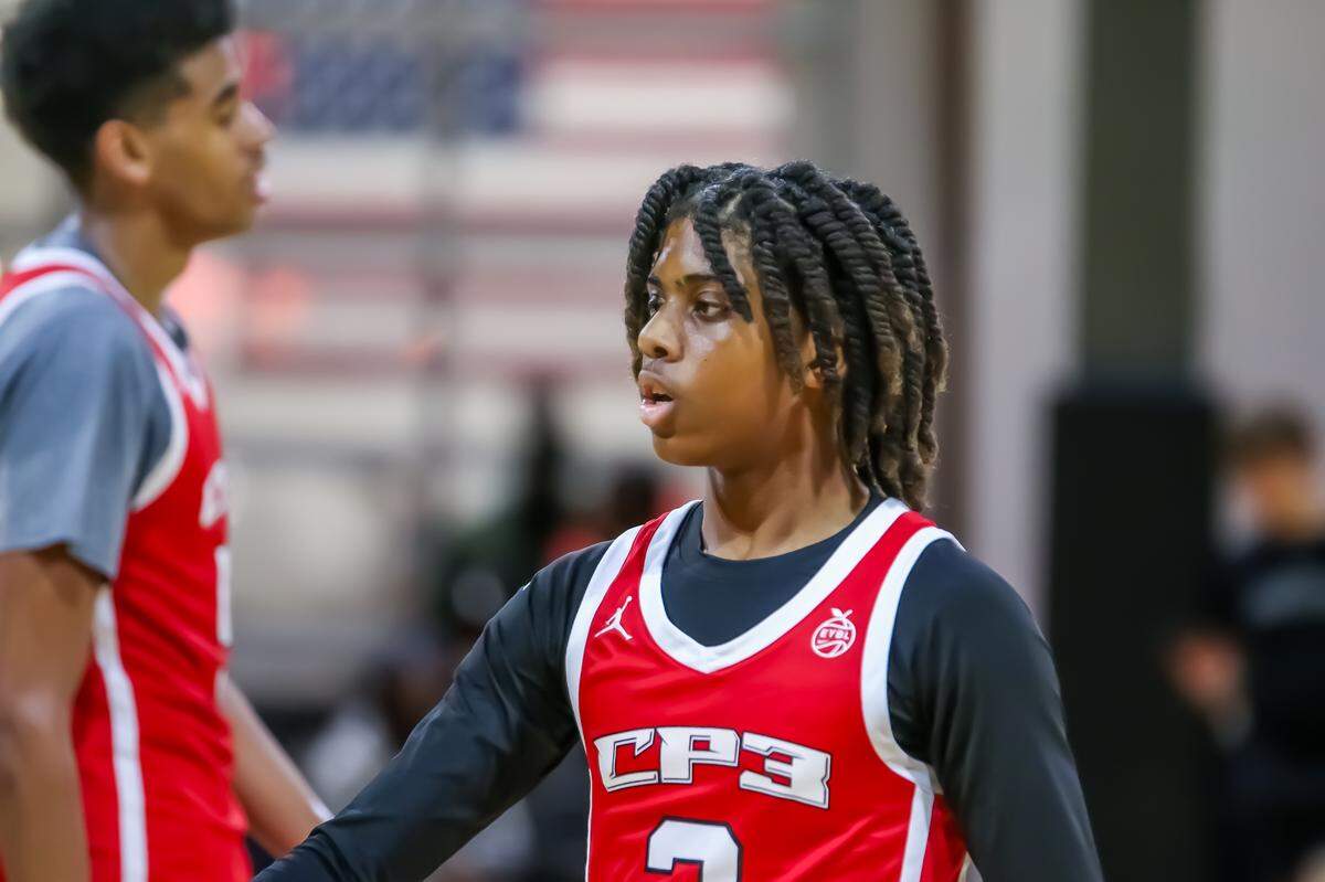 Chris Paul II, son of NBA all-star Chris Paul, plays for his father’s CP3 Nike-sponsored travel team. CP3 played in a Phenom Hoops event in Rock Hill last weekend
