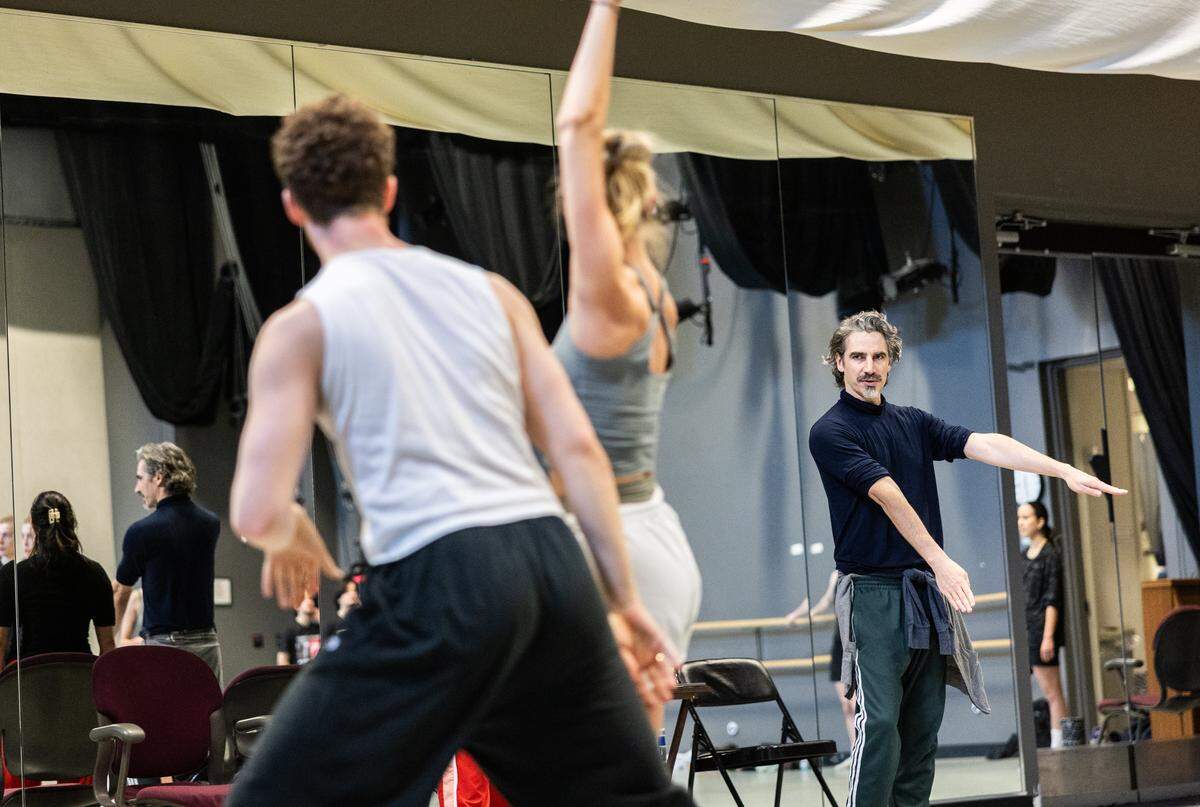 Charlotte Ballet artistic director Alejandro Cerrudo knew he wanted to highlight the music of composer Philip Glass in “One Thousand Pieces.” Cerrudo said that too often we take for granted the work of living artists.