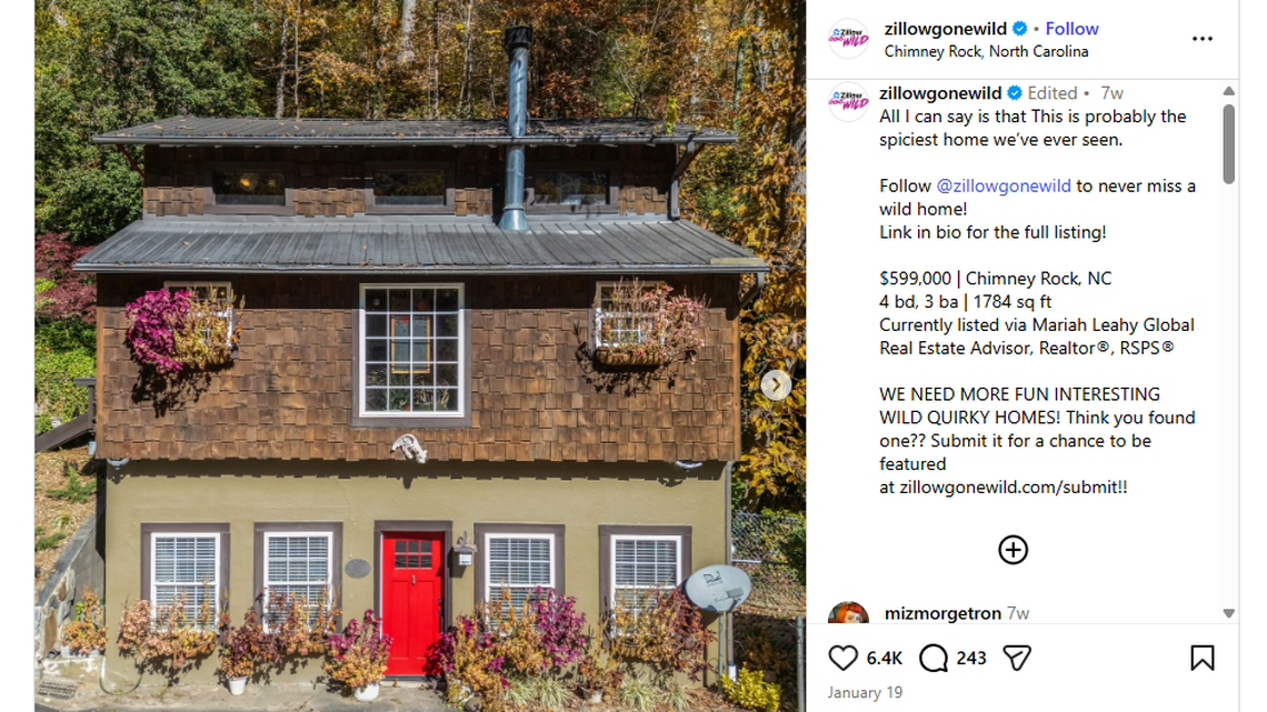 Zillow Gone Wild called this NC home the ‘spiciest’ ever. Here’s why