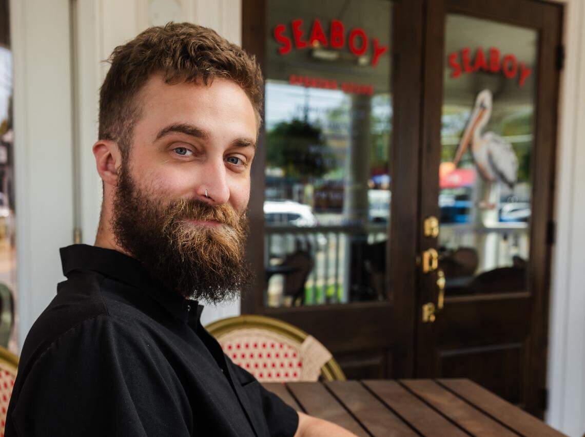 Chef Jonathan Cox of Seaboy Restaurant in Cornelius.