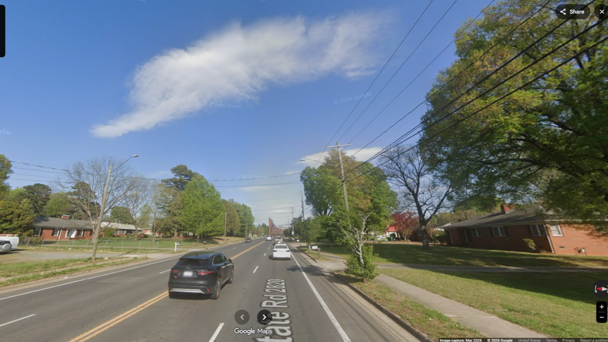 The breaking and entering was reported in the 5800 block of Hickory Grove Road, which is three blocks west of East W.T. Harris Boulevard, maps show.
