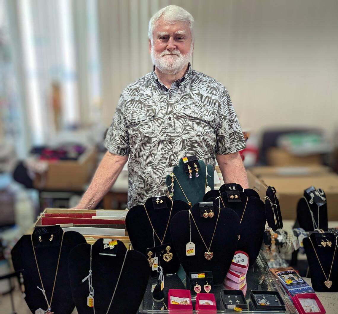Joe Pegram, owner of Wade Street Originals in Wadesboro, said ATMs aren’t always sufficient for banking needs. Anson County with two two banks and a credit union in Wadesboro is considered a banking desert, just south of “bank town” Charlotte.