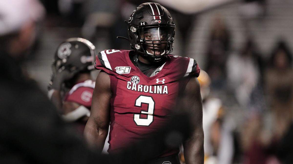 Javon Kinlaw and the Panthers a perfect fit? Carolina drafting him would “be lit.”