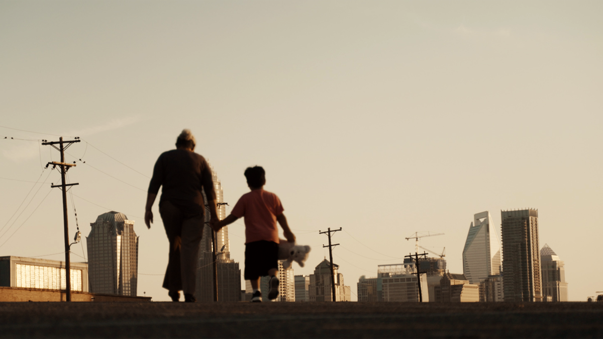 A scene from “Abuela,” a film based on the experience of a family who immigrated to North Carolina from Mexico.
