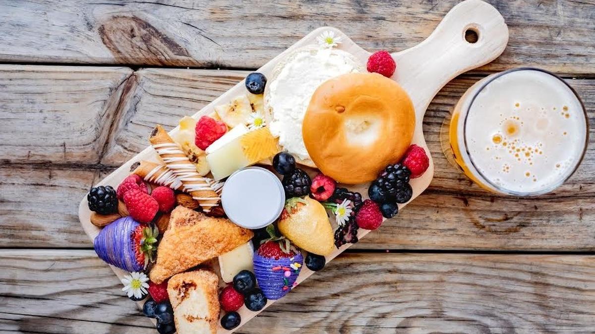 Learn to make a brunch board with Sweet Spot Studio at NoDa Brewing.