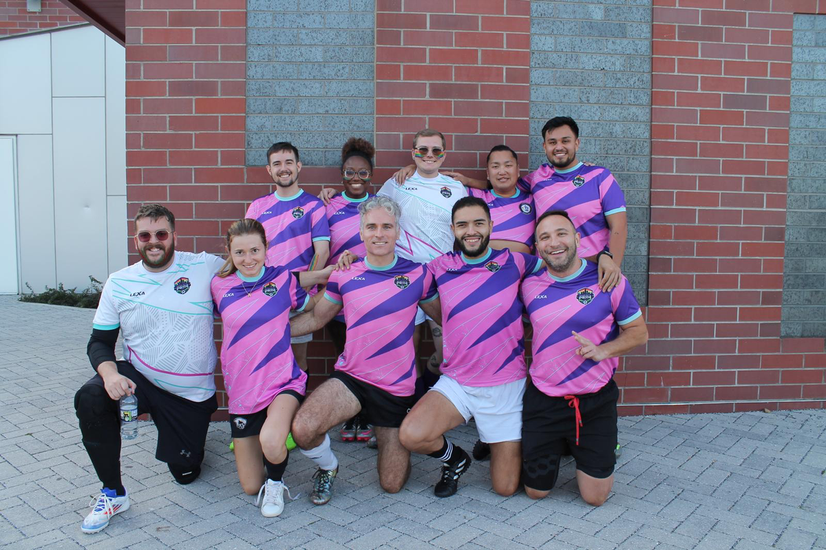 Charlotte Pride FC competed in the Liberty Bell Classic in Philadelphia last month.