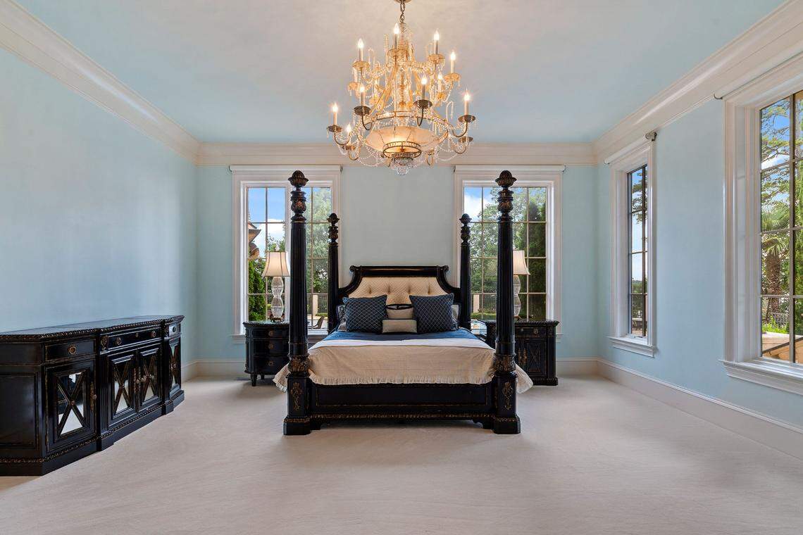 Robert and Sonya Stevanovski’s 15,000-square-foot mansion in The Peninsula community includes six bedrooms.