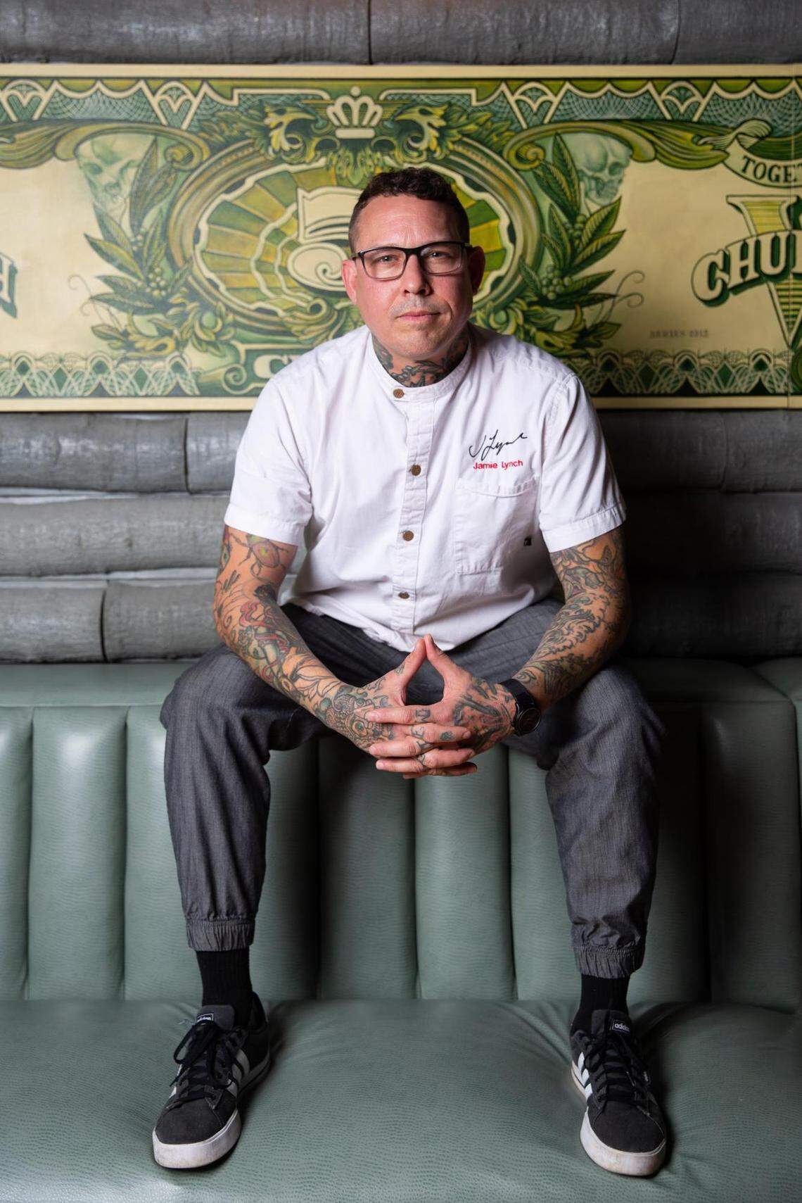 Chef Jamie Lynch of Church and Union and La Belle Helene was on Season 14 of “Top Chef.”