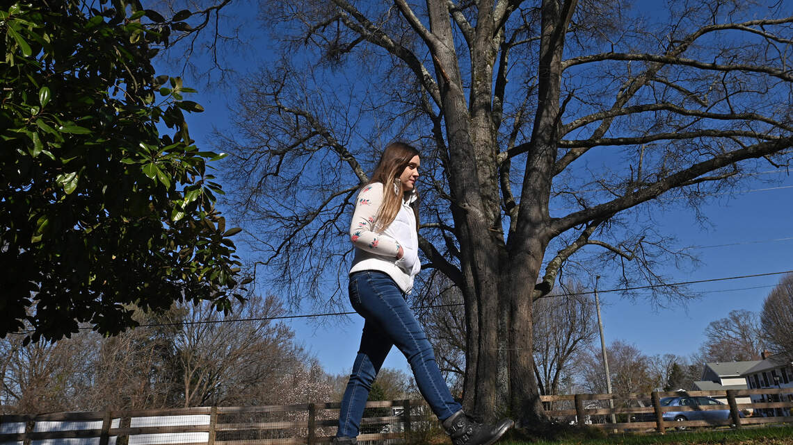 East Charlotte woman refuses to give up fight to save 100-year-old oak from chainsaw