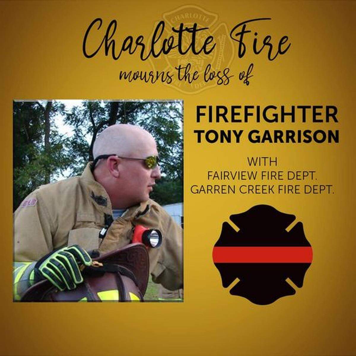 Battalion Chief Tony Garrison died with nephew Brandon Ruppe trying to rescue 11 people in a Hurricane Helene landslide.